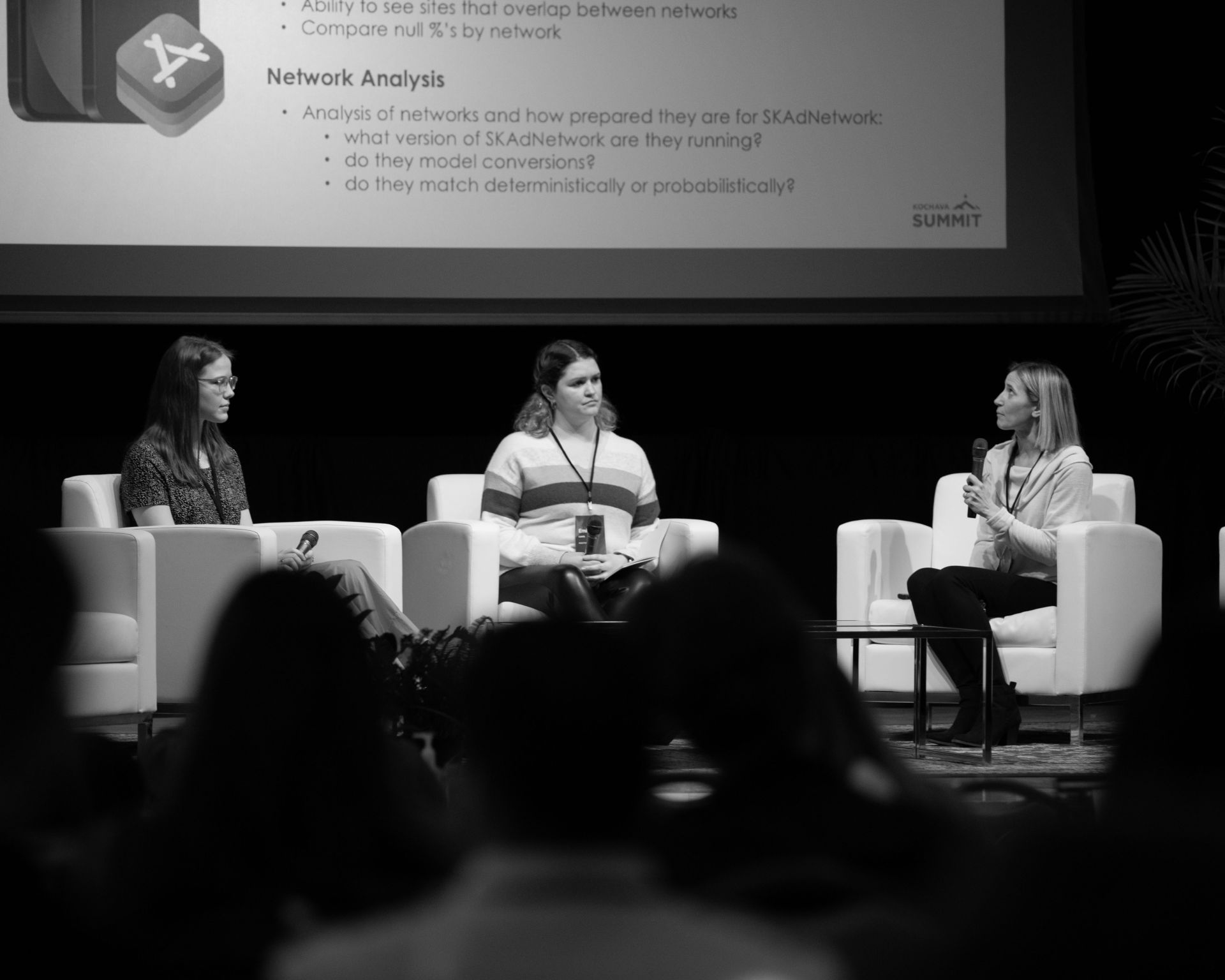 Brooke, Emily and Katie at the Kochava Conference